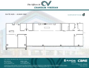 3133 W Frye Rd, Chandler, AZ for lease Floor Plan- Image 1 of 1