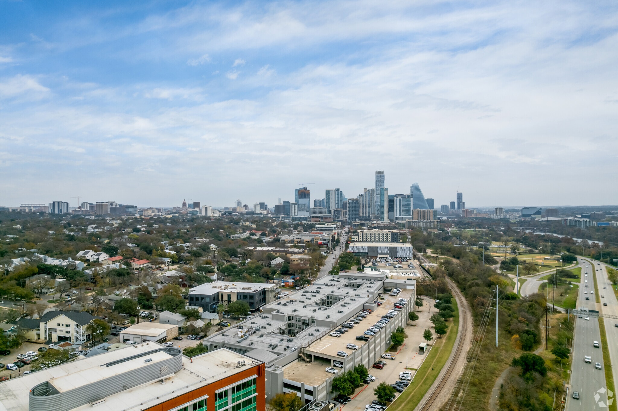 1611 W 5th St, Austin, TX for lease Aerial- Image 1 of 6