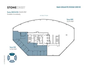 9655 Granite Ridge Dr, San Diego, CA for lease Floor Plan- Image 1 of 2