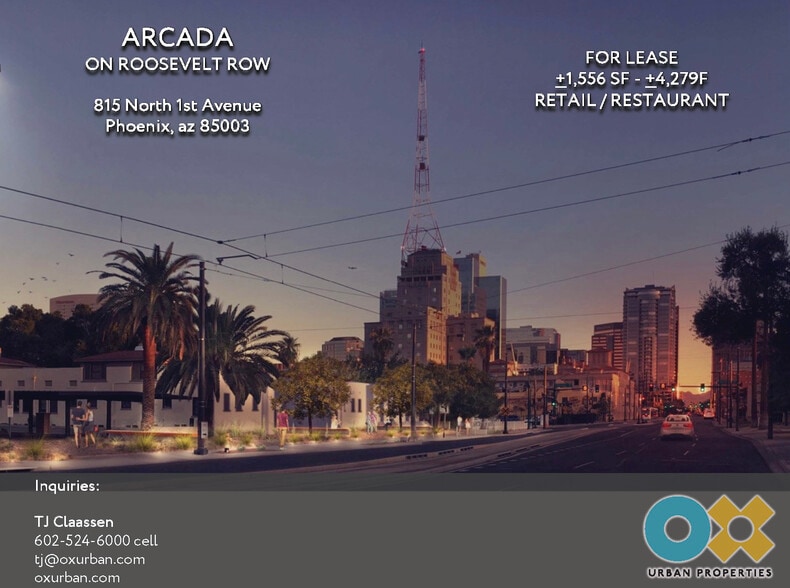 815 N 1st Ave, Phoenix, AZ for lease - Building Photo - Image 2 of 14