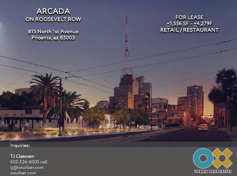 815 N 1st Ave, Phoenix, AZ à louer - Photo du bâtiment - Image 2 de 14