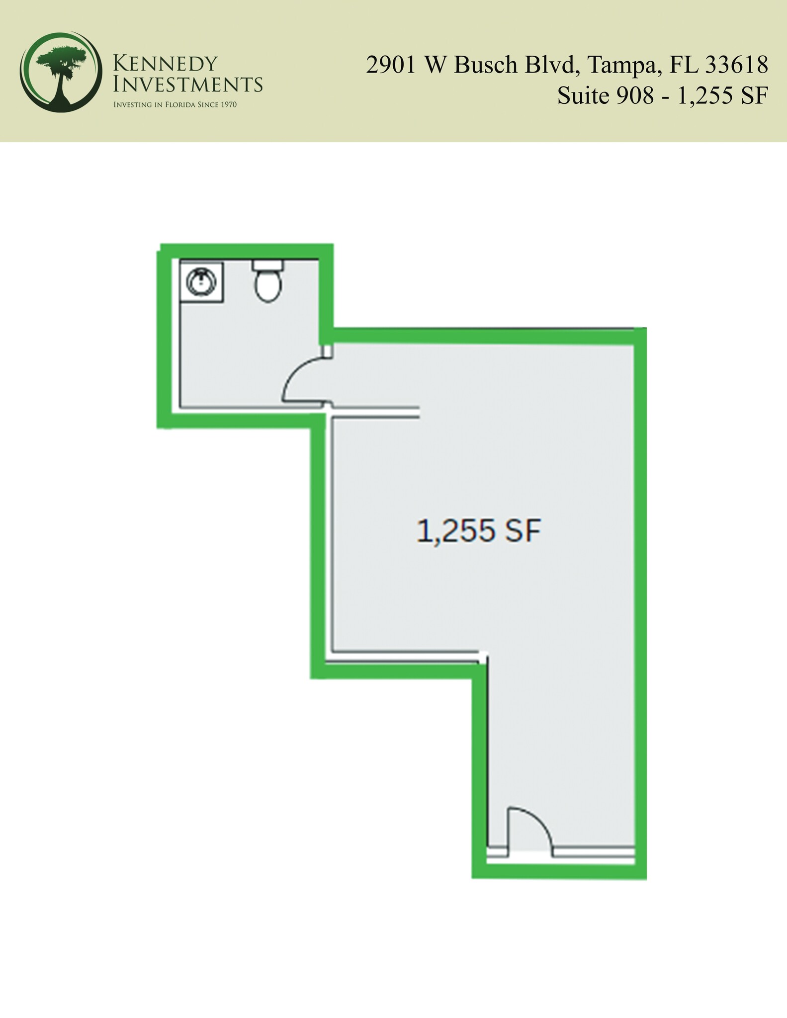 2901 W Busch Blvd, Tampa, FL for lease Site Plan- Image 1 of 1