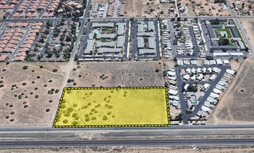 1 Santa Fe Ave, Hesperia, CA - Aerial map view