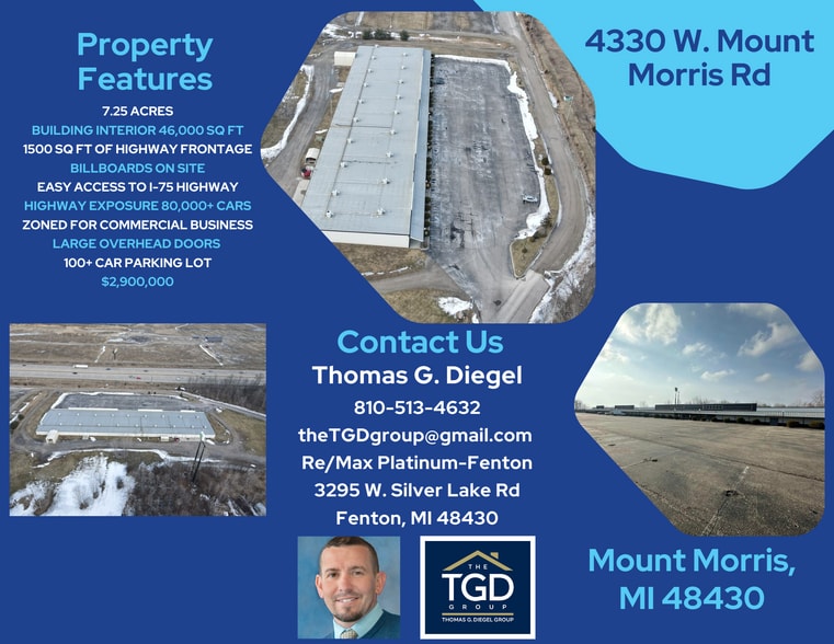 4330 W Mount Morris Rd, Mount Morris, MI à vendre - Photo du bâtiment - Image 2 de 43