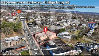 Plus de détails pour 480 Memorial Pky, Phillipsburg, NJ - Bureau/Commerce de détail à louer