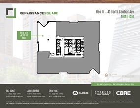 40 N Central Ave, Phoenix, AZ for lease Floor Plan- Image 1 of 1