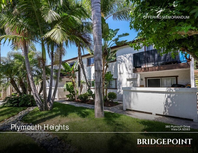 Plus de détails pour 380 Plymouth Dr, Vista, CA - Multi-résidentiel à vendre