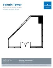 6624 Fannin St, Houston, TX for lease Floor Plan- Image 1 of 1