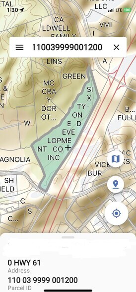 00 Hwy 61 S hwy, Vicksburg, MS à vendre - Photo du bâtiment - Image 2 de 6