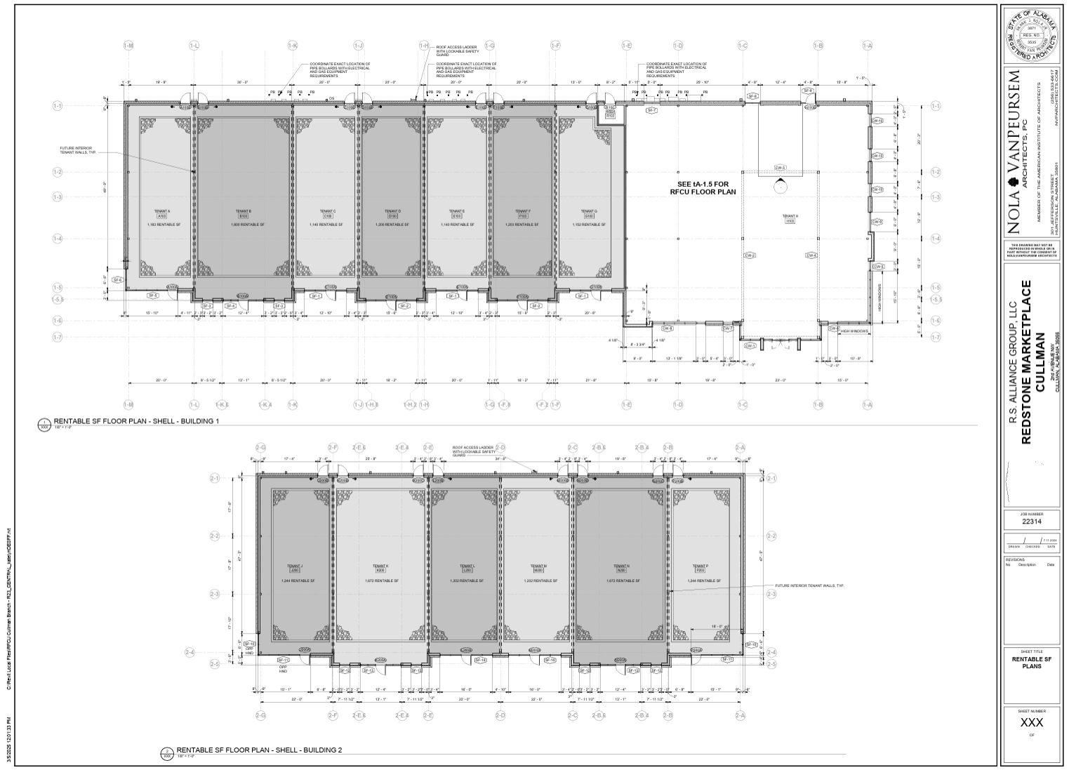 1269 2nd Ave NW, Cullman, AL à louer Plan de site- Image 1 de 2