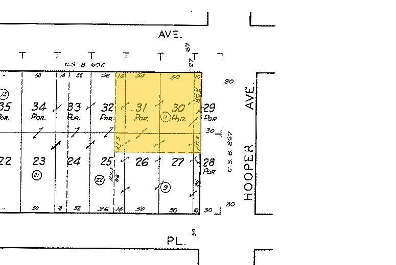 1249 58th Pl, Los Angeles, CA à louer - Plan cadastral - Image 3 de 22