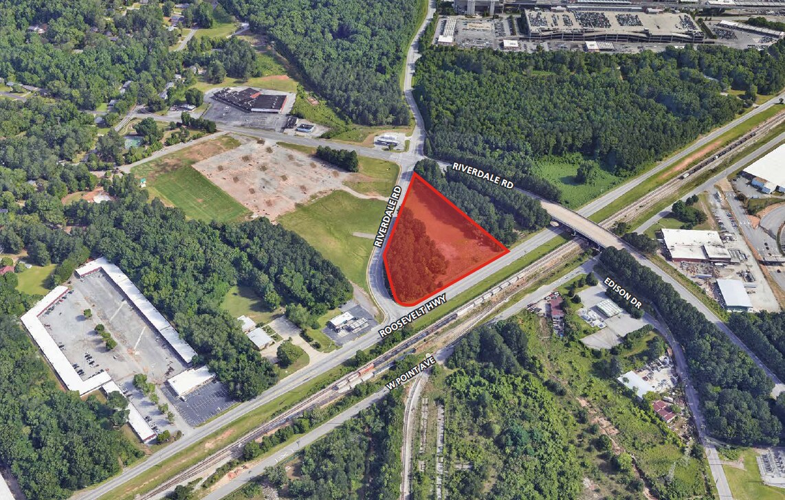 2383 Roosevelt Hwy, College Park, GA à vendre Aérien- Image 1 de 3