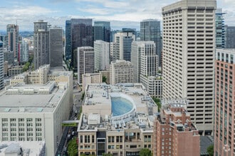 600 Pine St, Seattle, WA - AERIAL map view