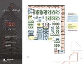 33 W Monroe St, Chicago, IL for lease Floor Plan- Image 1 of 7