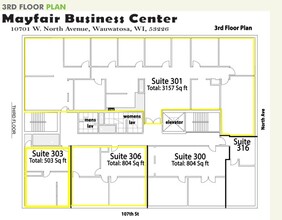 10701 W North Ave, Wauwatosa, WI for lease Floor Plan- Image 1 of 1