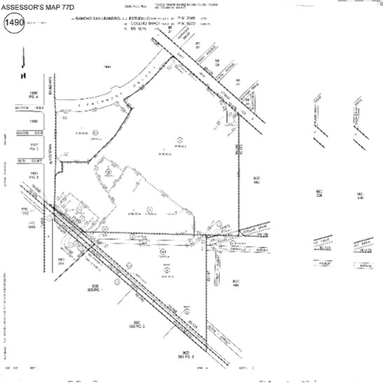 15555 E 14th St, San Leandro, CA à louer - Plan cadastral - Image 2 de 5