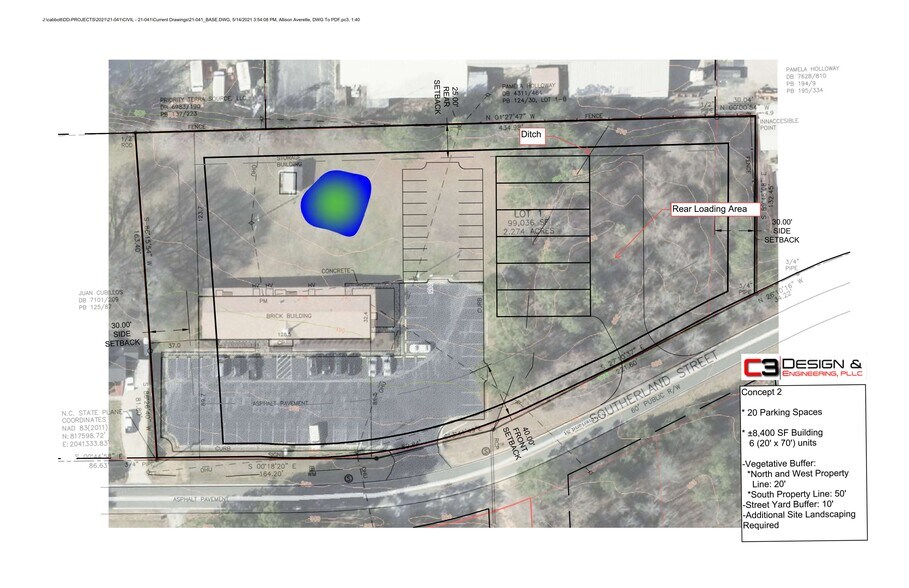 315 Southerland St, Durham, NC à vendre - Plan de site - Image 3 de 5