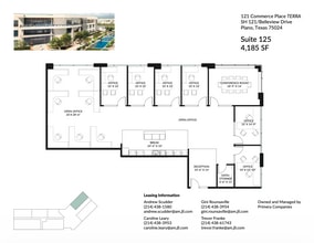 8560 Belleview Dr, Plano, TX for lease Floor Plan- Image 1 of 1