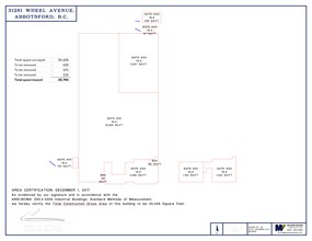 31281 Wheel Ave, Abbotsford, BC for lease Site Plan- Image 1 of 73