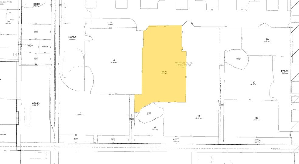 4406 Madison Industrial Ln, Tampa, FL for lease - Plat Map - Image 2 of 9