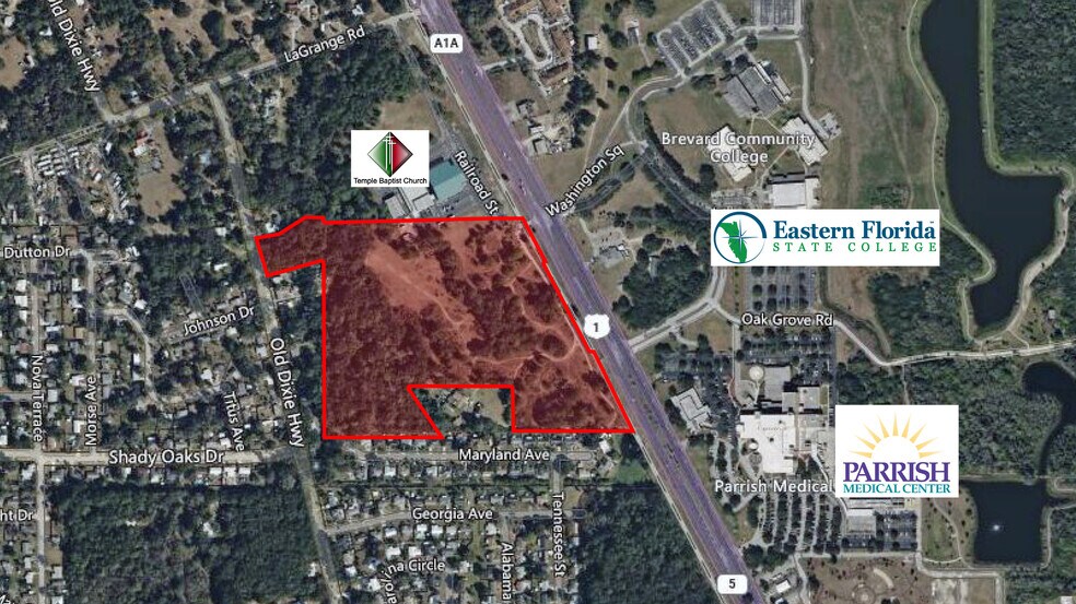 1300 N Washington Ave, Titusville, FL à vendre - Photo du bâtiment - Image 1 de 4