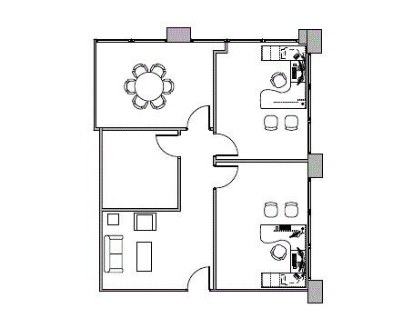 9550 Forest Ln, Dallas, TX à louer Plan d  tage- Image 1 de 1