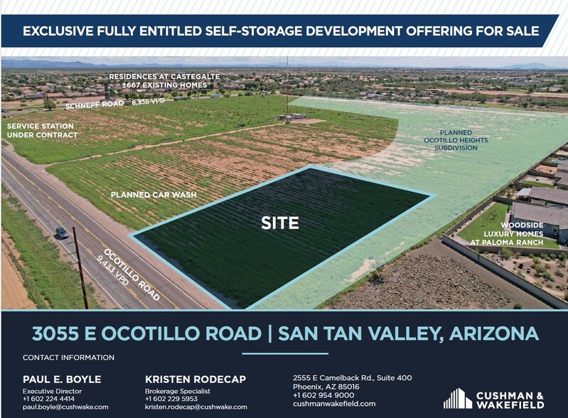 3055 E Ocotillo Rd, San Tan Valley, AZ for sale - Building Photo - Image 1 of 1