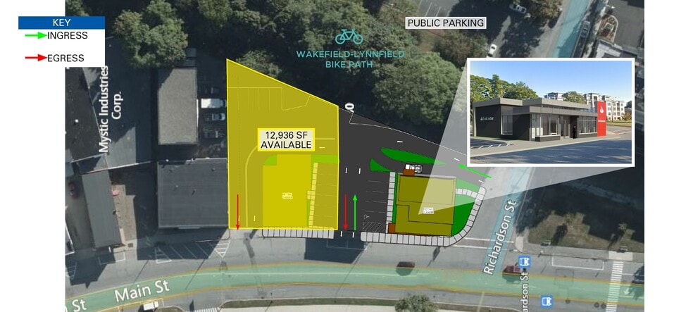 500 Main St, Wakefield, MA for lease - Site Plan - Image 3 of 3