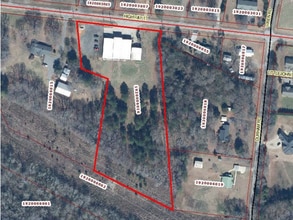 709 Highway 17, Piedmont, SC - AERIAL  map view
