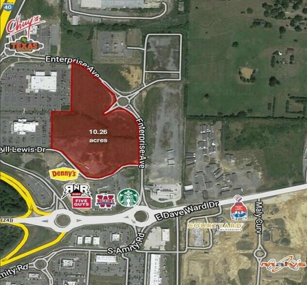 Lewis Ranch Rd, Conway, AR for sale - Aerial - Image 2 of 2