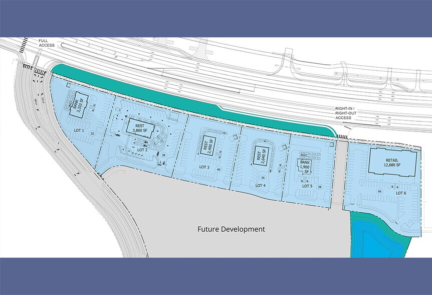 0 SWQ US 41 & SR 52, Land O' Lakes, FL à louer - Plan de site - Image 2 de 2