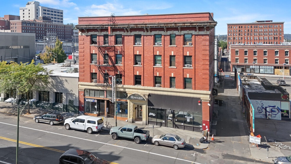 218-224 S Howard St, Spokane, WA for lease - Building Photo - Image 1 of 6