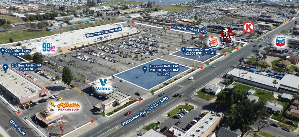 N Waterman Ave, San Bernardino, CA for lease Primary Photo- Image 1 of 2