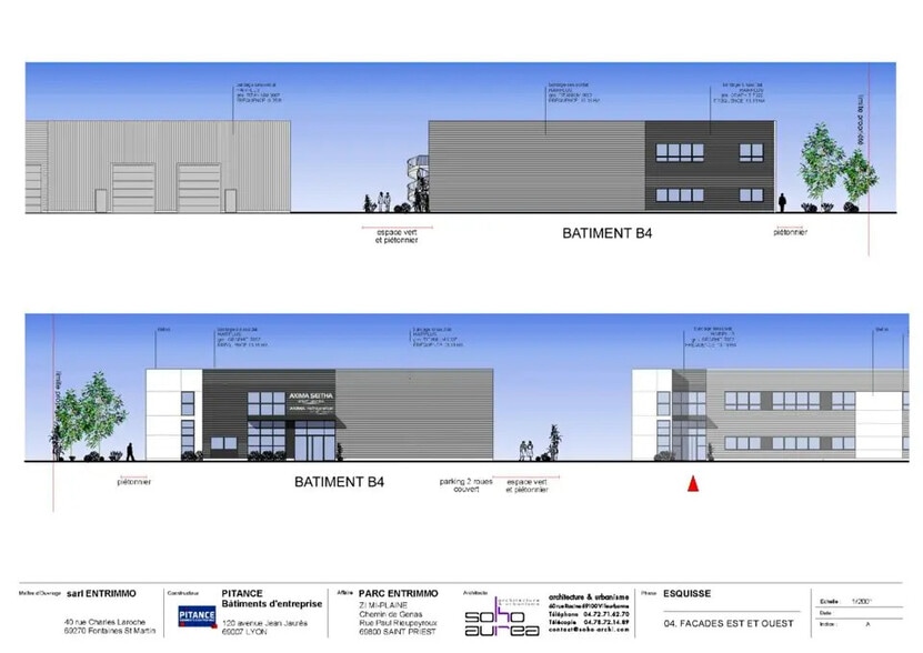 Flex dans Saint-Priest à louer - Plan d’étage - Image 1 de 1