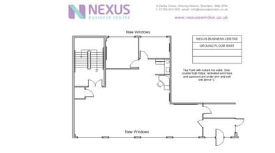 6 Darby Clos, Swindon for lease Floor Plan- Image 2 of 2