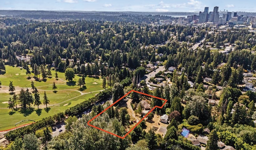 821 134th Ave NE, Bellevue, WA à vendre - Aérien - Image 2 de 7