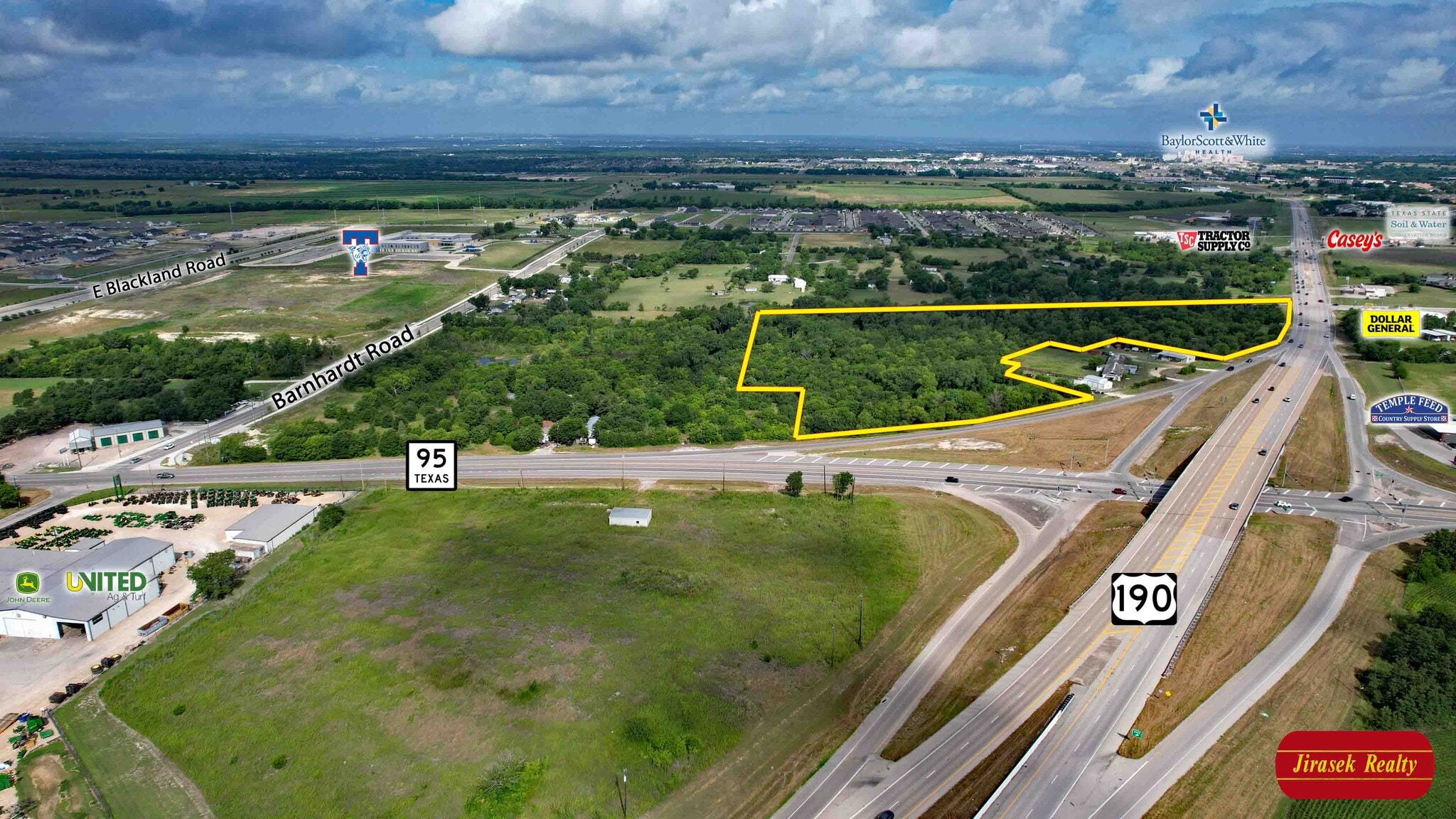 21819 HK Dodgen Loop, Temple, TX for sale Aerial- Image 1 of 11