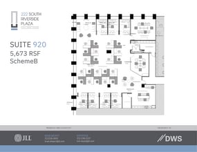 222 S Riverside Plz, Chicago, IL à louer Plan d’étage- Image 2 de 2
