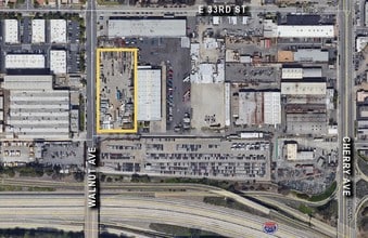 3262 Walnut Ave, Long Beach, CA - Aérien  Vue de la carte