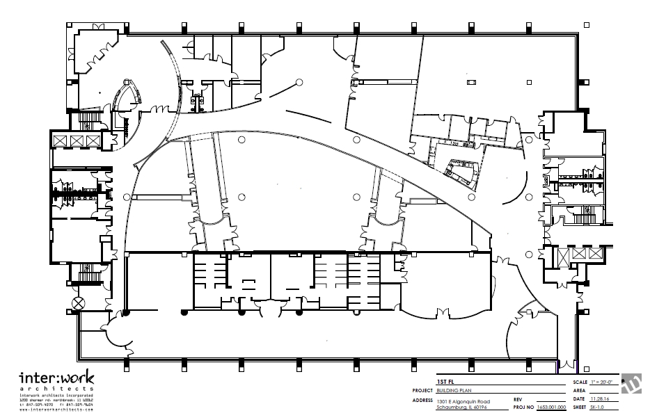 1301 E Algonquin Rd, Schaumburg, IL for lease Floor Plan- Image 1 of 1