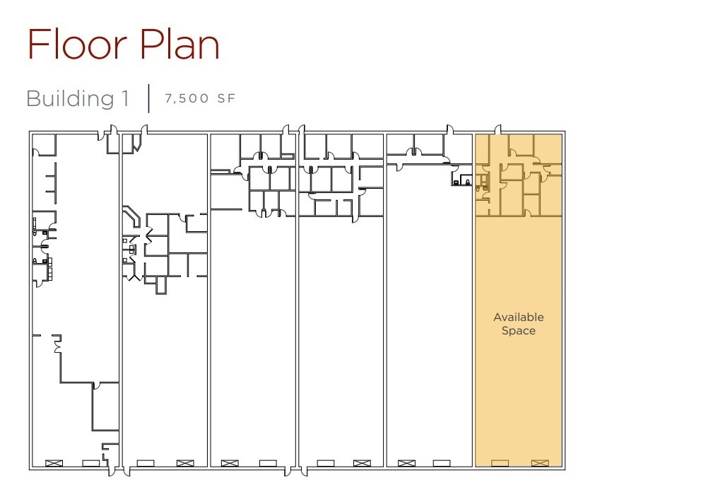 1351 Eisenhower Blvd, Harrisburg, PA à louer Plan d’étage- Image 1 de 1