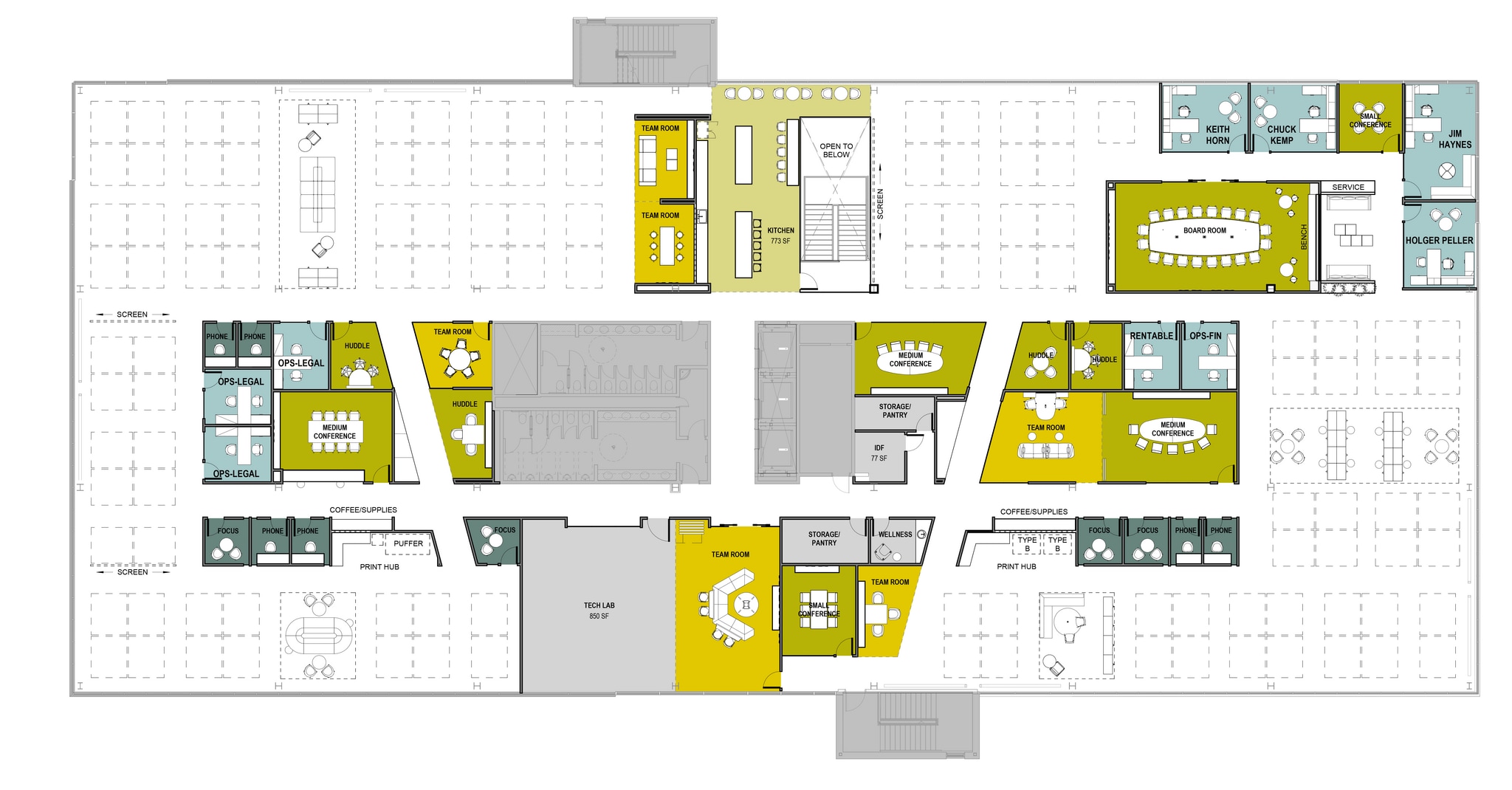 1032 S Silverstone Way, Meridian, ID à louer Plan d’étage- Image 1 de 1