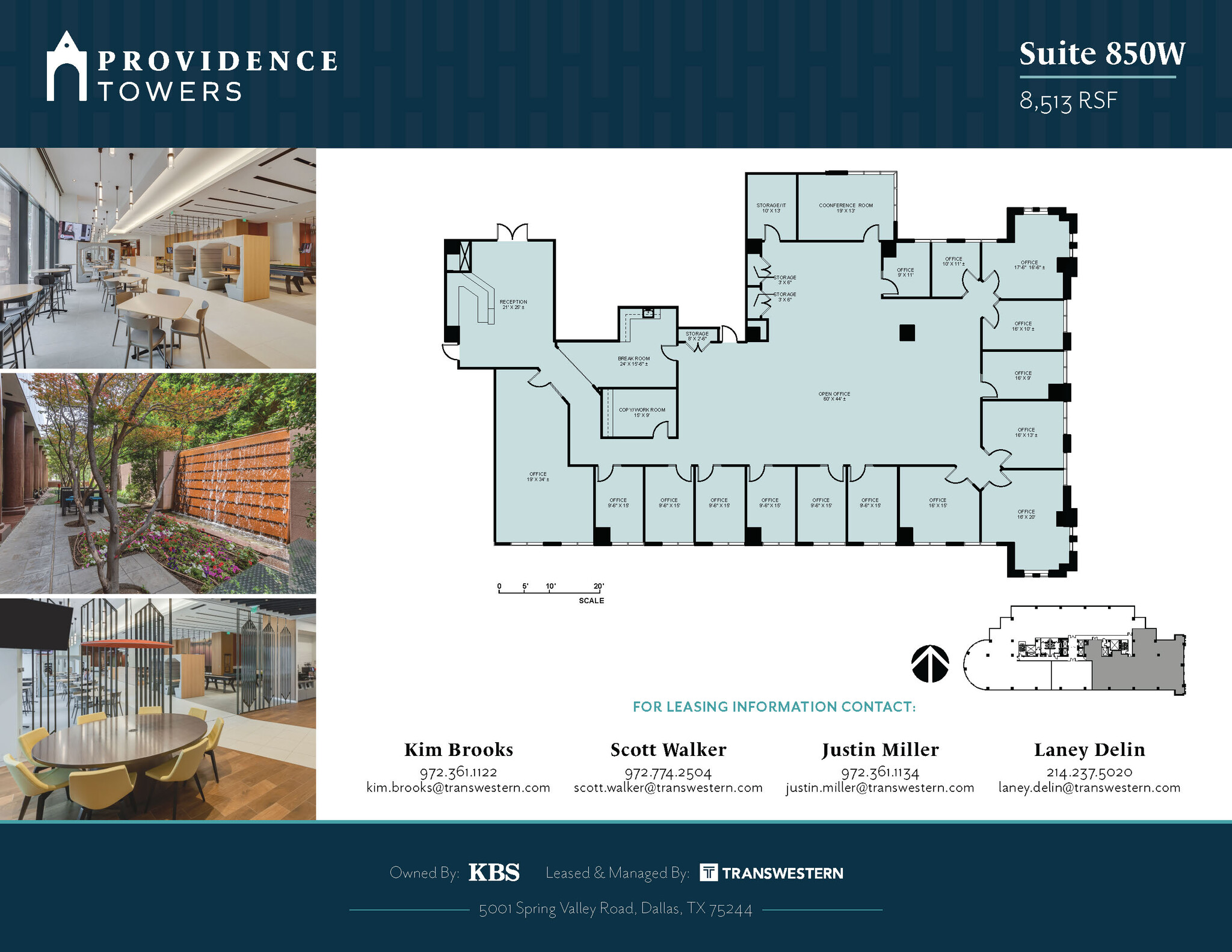 5001 Spring Valley Rd, Dallas, TX à louer Plan d’étage- Image 1 de 1