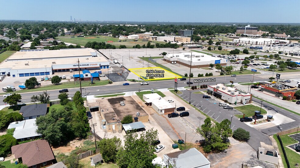 301 S Midwest Blvd, Oklahoma City, OK à vendre - Aérien - Image 2 de 3