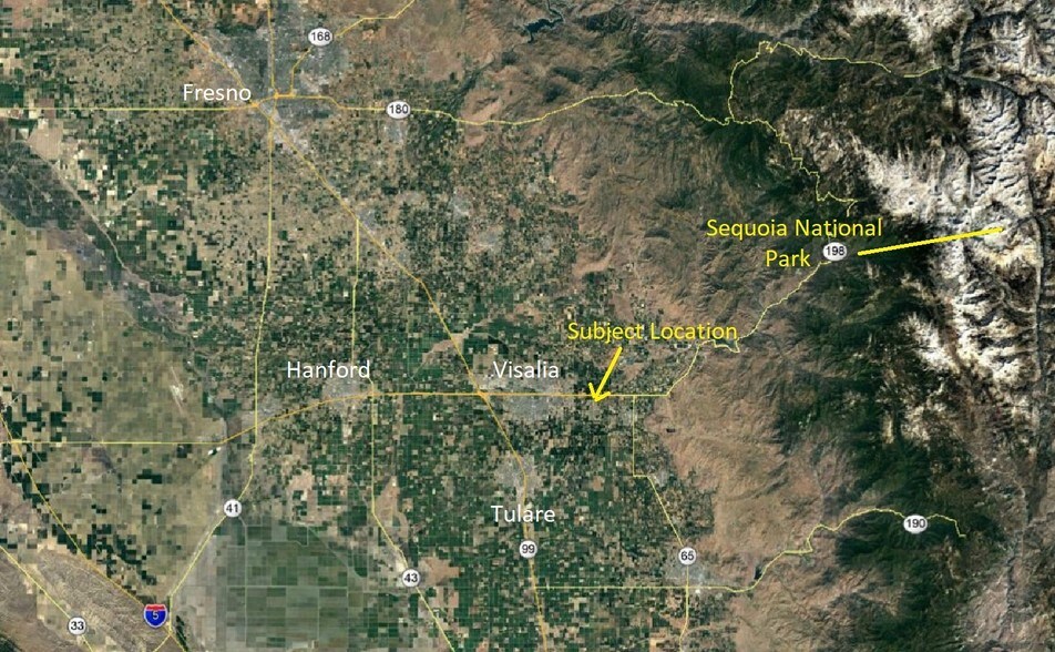 Hwy 198 @ Farmersville Blvd, Visalia, CA for sale - Building Photo - Image 3 of 9