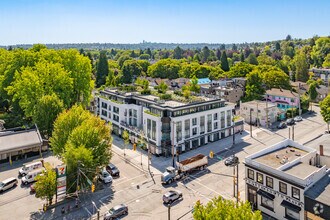 3668 W 10th Ave, Vancouver, BC - AERIAL map view