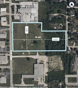 Plus de détails pour 6600 52nd St, Kenosha, WI - Terrain à vendre