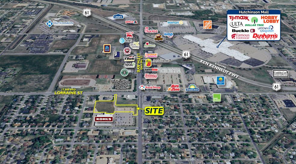 17th & Lorraine, Hutchinson, KS for sale - Building Photo - Image 1 of 4