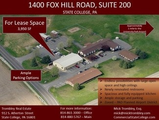More details for 1400 Fox Hill Rd, State College, PA - Office for Lease