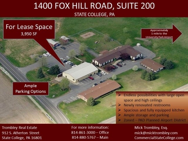 1400 Fox Hill Rd, State College, PA for lease Primary Photo- Image 1 of 6